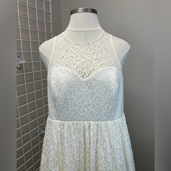 Torrid Ivory Lace & Sequin Wedding Dress - New - Size 18 - Picture 4 of 8